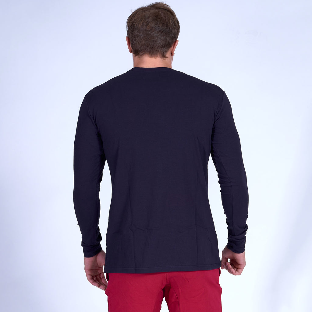 Competitor GRAPHIC Long Sleeve Shirt- Navy